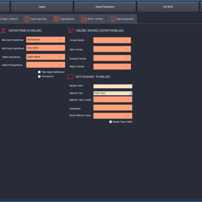 Timeout Restoran Otomasyonu