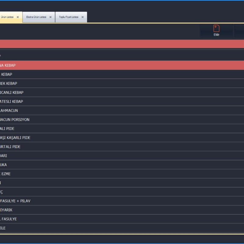 Timeout Restoran Otomasyonu